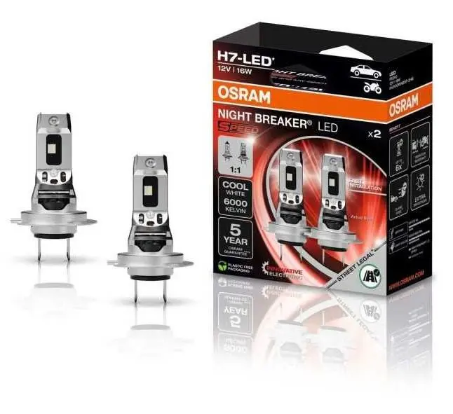 OSRAM Osram H7 SPEED NIGHT BREAKER LED 64210DWNBSP-2HB 6000K 2ks