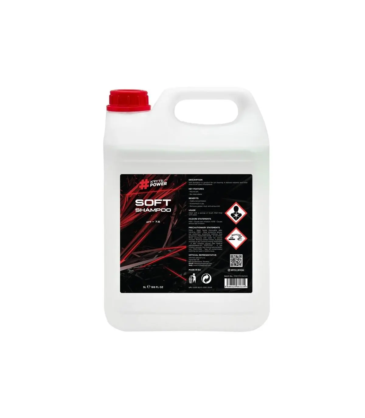 KrytexPower Soft šampon 5L KRYTEX POWER 660334 KRYTEX POWER