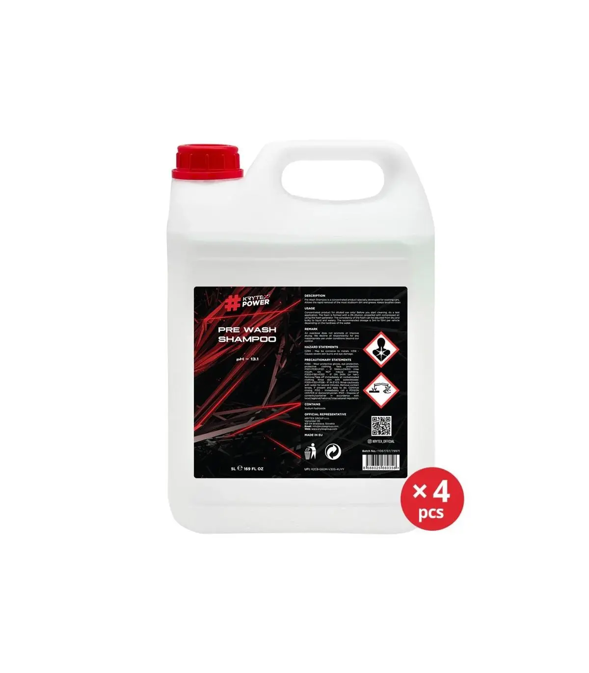 Předmycí šampón KrytexPower 20L KRYTEX POWER 661386