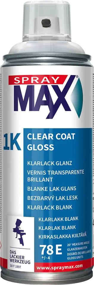 SprayMax 1K Clear Coat Gloss - Čirý lak v spreji 400 ml 680051