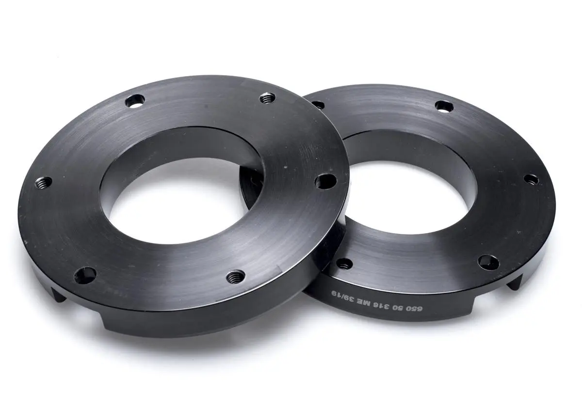 ST Suspensions podložky pro zvýšení přední nápravy +20 mm – Volkswagen Golf VI, Seat Leon, Škoda Octavia II Combi – 68530092