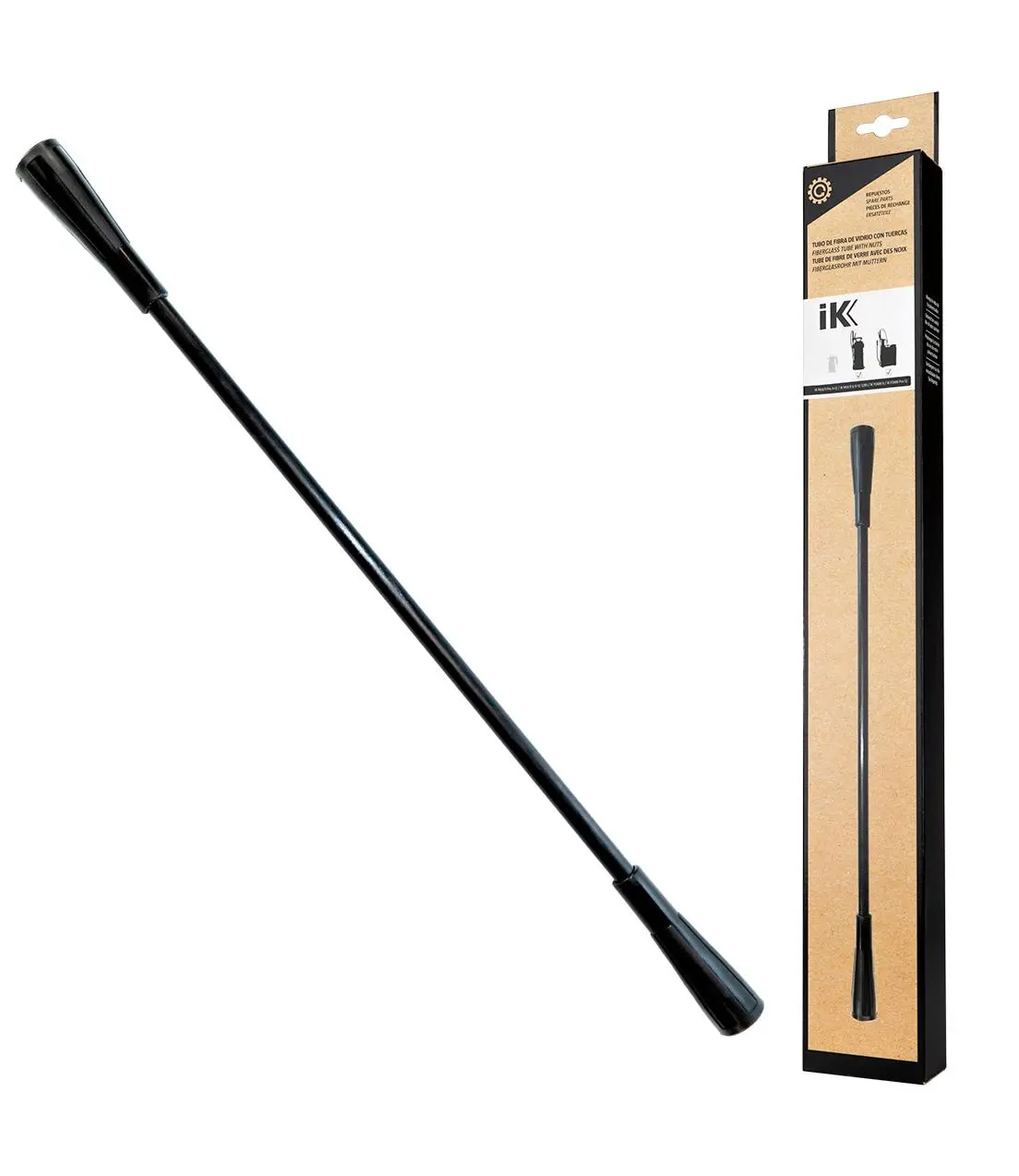 IK Fibreglass tube with nuts 47 cm - Náhradní Nástavec