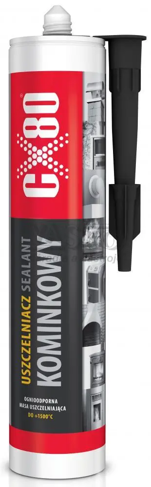 CX80 SEALANT, tmel na krby a kamna do 1250°C 310 ml