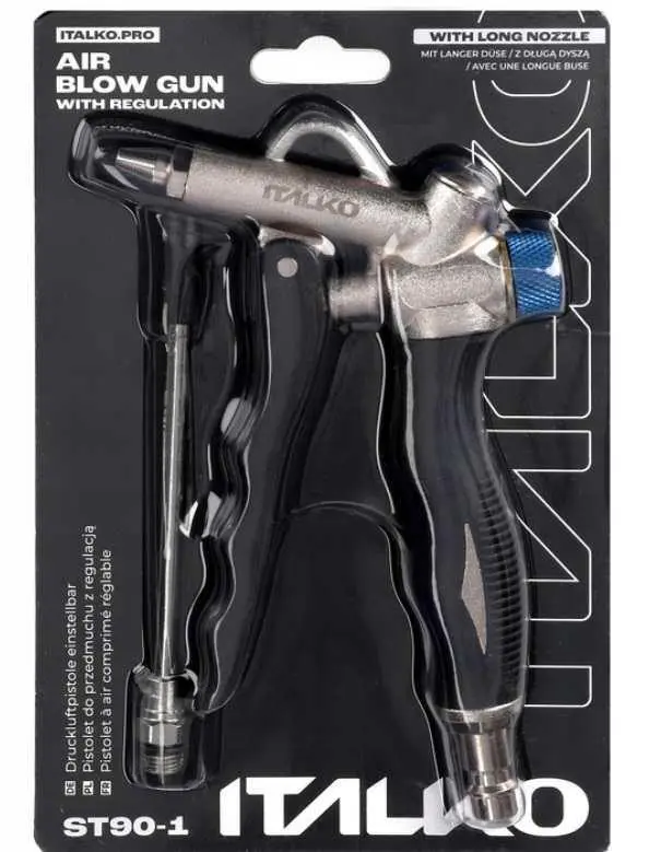 Ofukovací pistole ITALKO s regulací a dlouhou tryskou 110 mm 98453