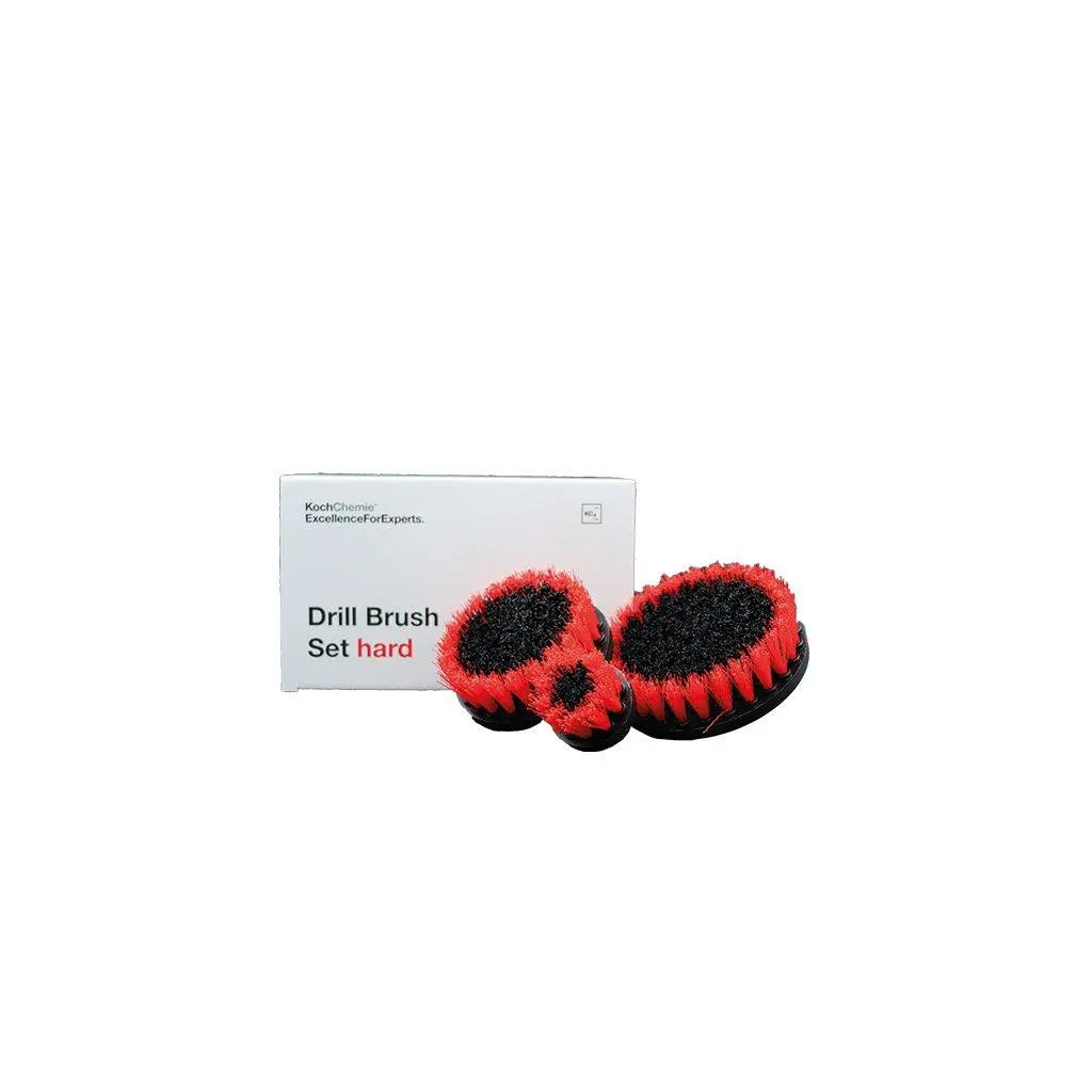 Sada čisticích kartáčů Hard Koch Chemie Drill Brush Set Hard