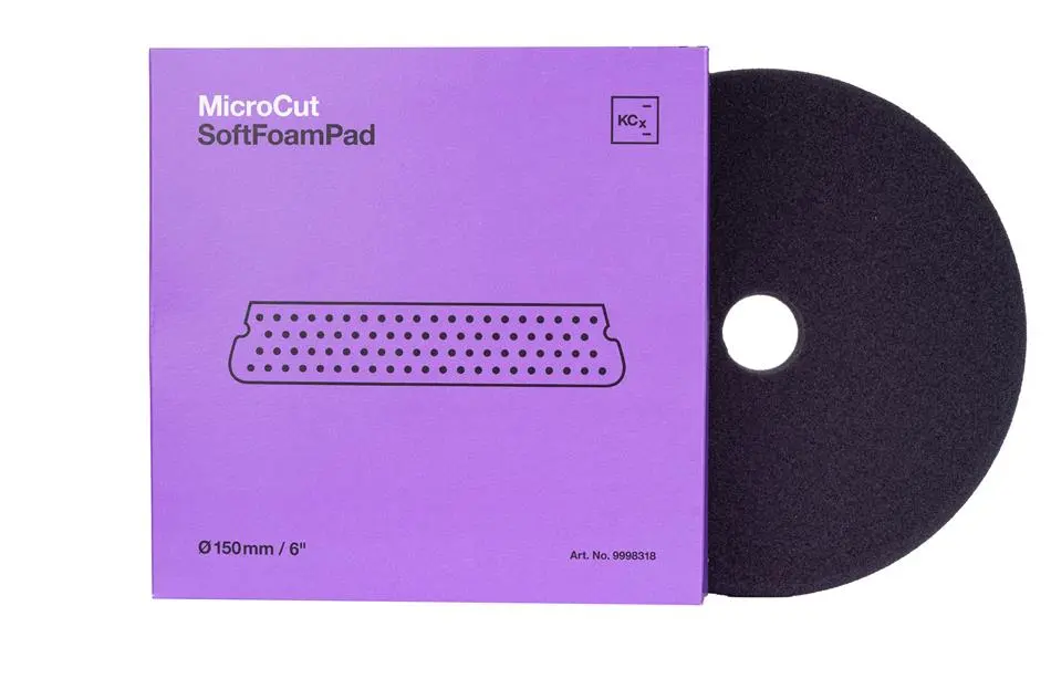 Koch-Chemie Micro Cut Soft Foam Pad 150 x 25mm - Leštící kotouč fialový měkký 9998318