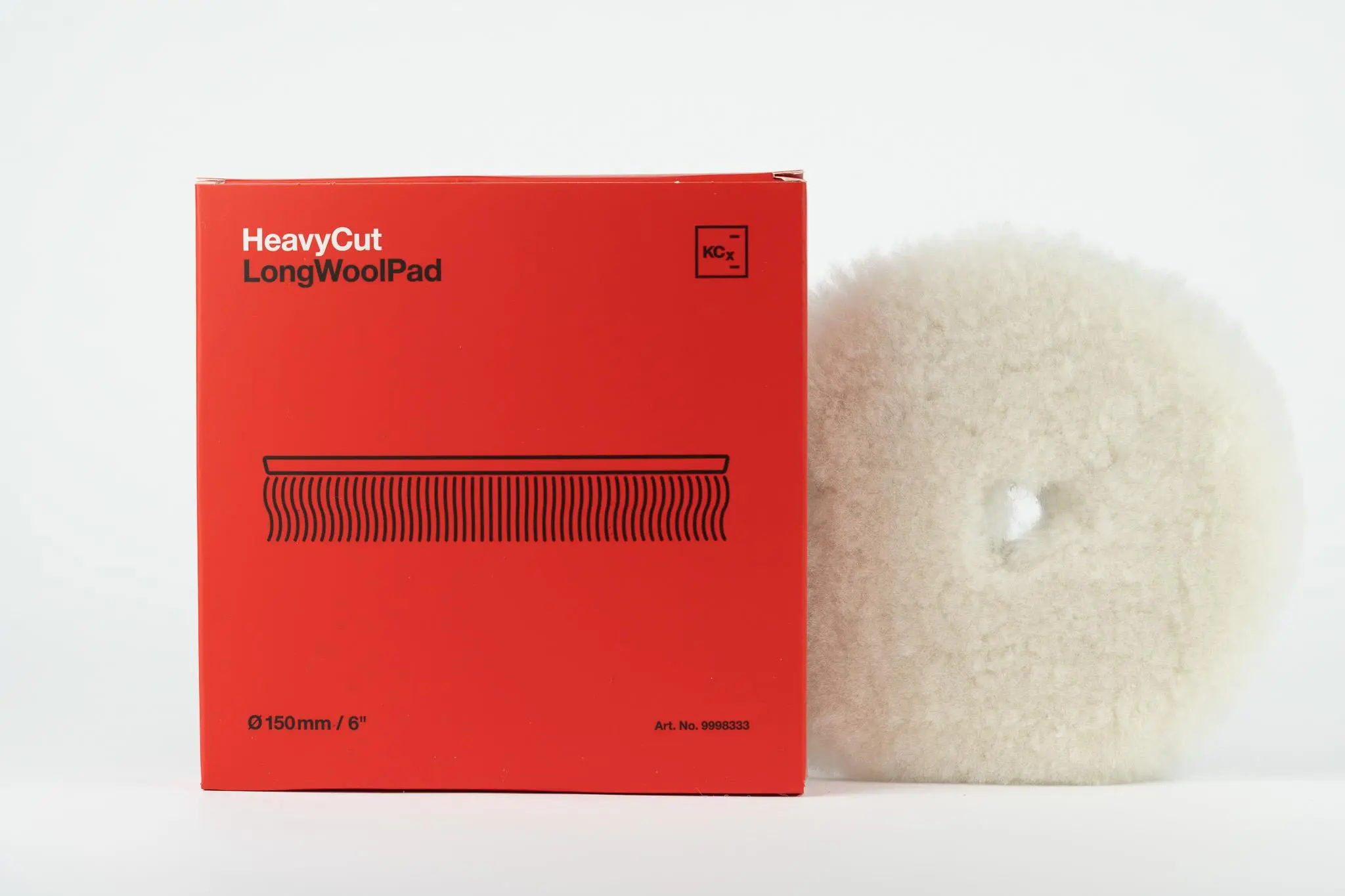 Heavy Cut Long Wool Pad 80mm - Leštící kotouč z jehněčí kůže