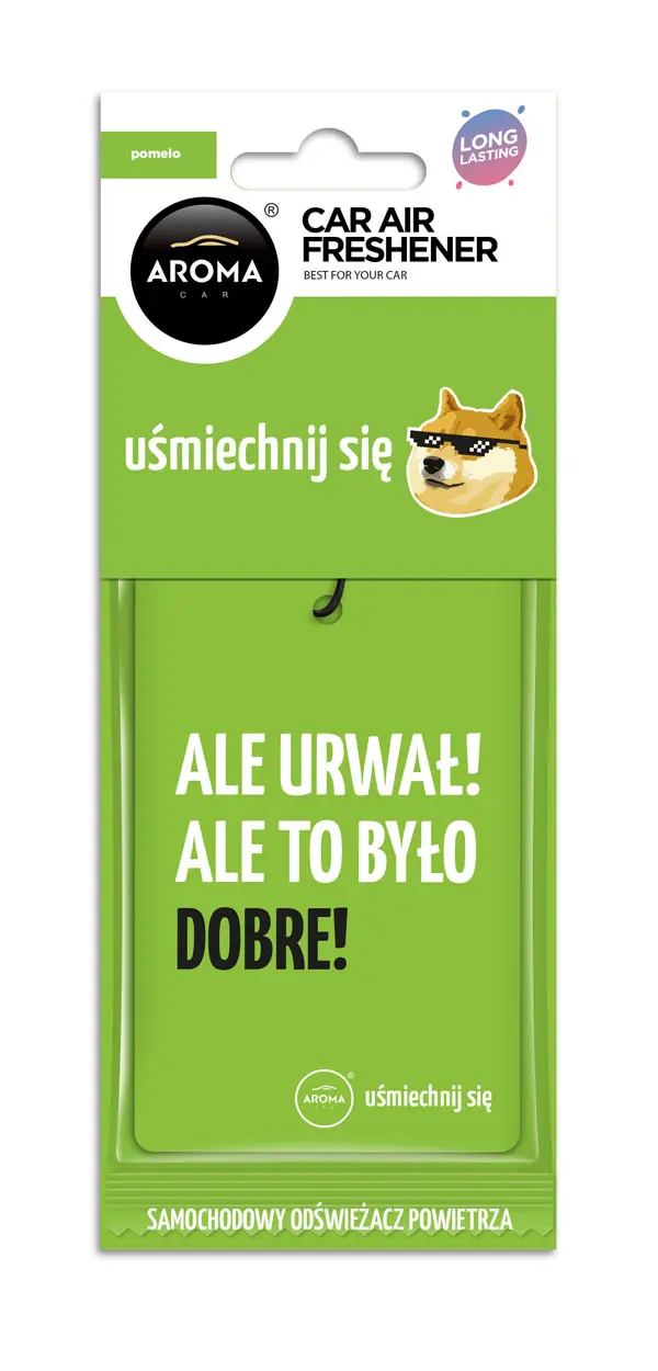 Osvěžovač vzduchu AROMA CAR LETS SMILE Pomelo - A10666