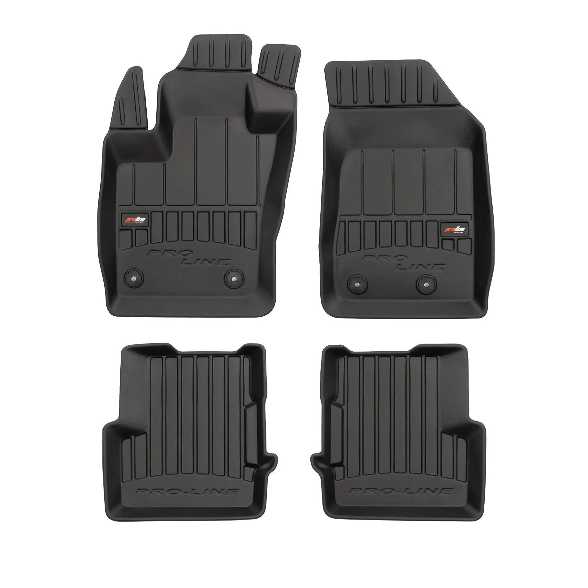 Pryžové koberce 3D Jeep/Fiat