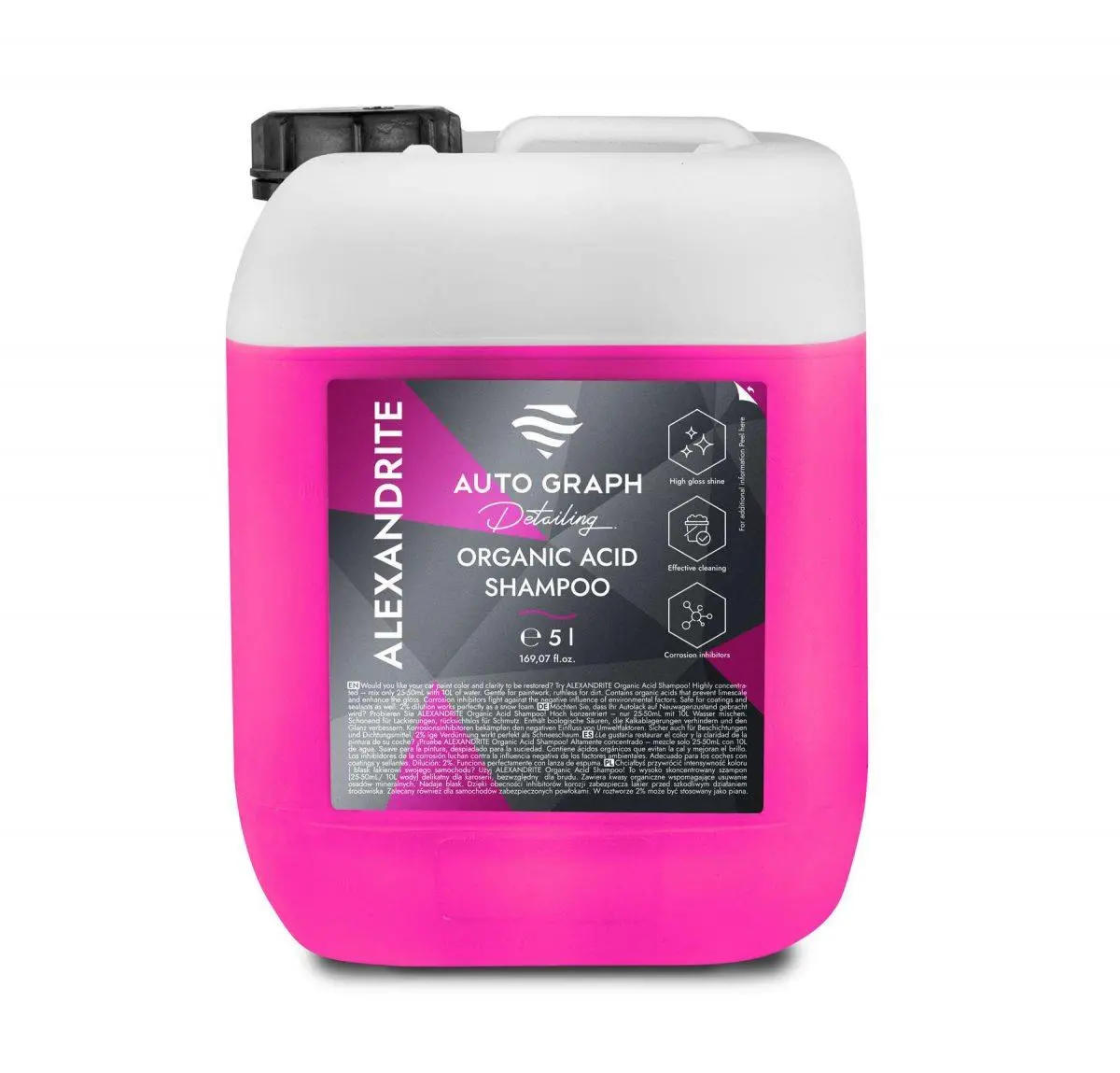 ALEXANDRITE ORGANIC ACID SHAMPOO 5L