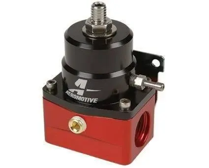 Regulátor tlaku paliva Aeromotive 1000HP 2,75–5 Bar ORB-10 Červeno/Černý - AM-13101