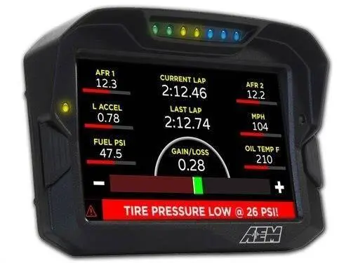 Digitální závodní přístroj AEM ELECTRONICS CD-7 (VDM)
