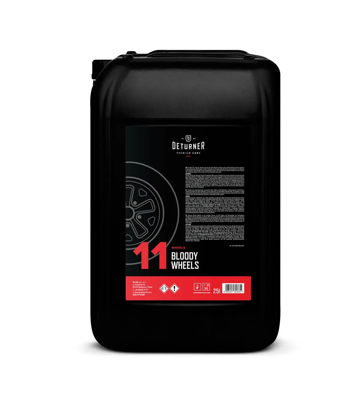 Deturner Bloody Wheels 25L - Čistič disků BW11-250 Deturner