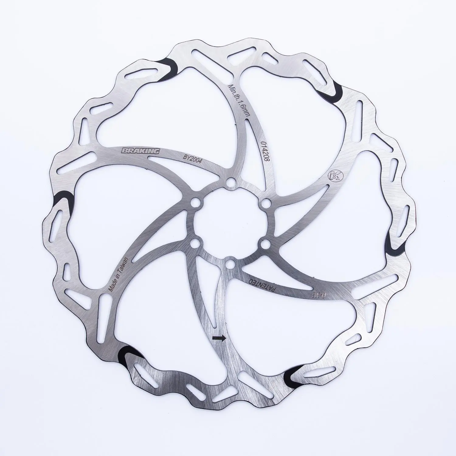 BRAKING Brzdový kotouč (průměr 203 mm, tloušťka 1,9 mm) (WFIX Batfly) C010-0000