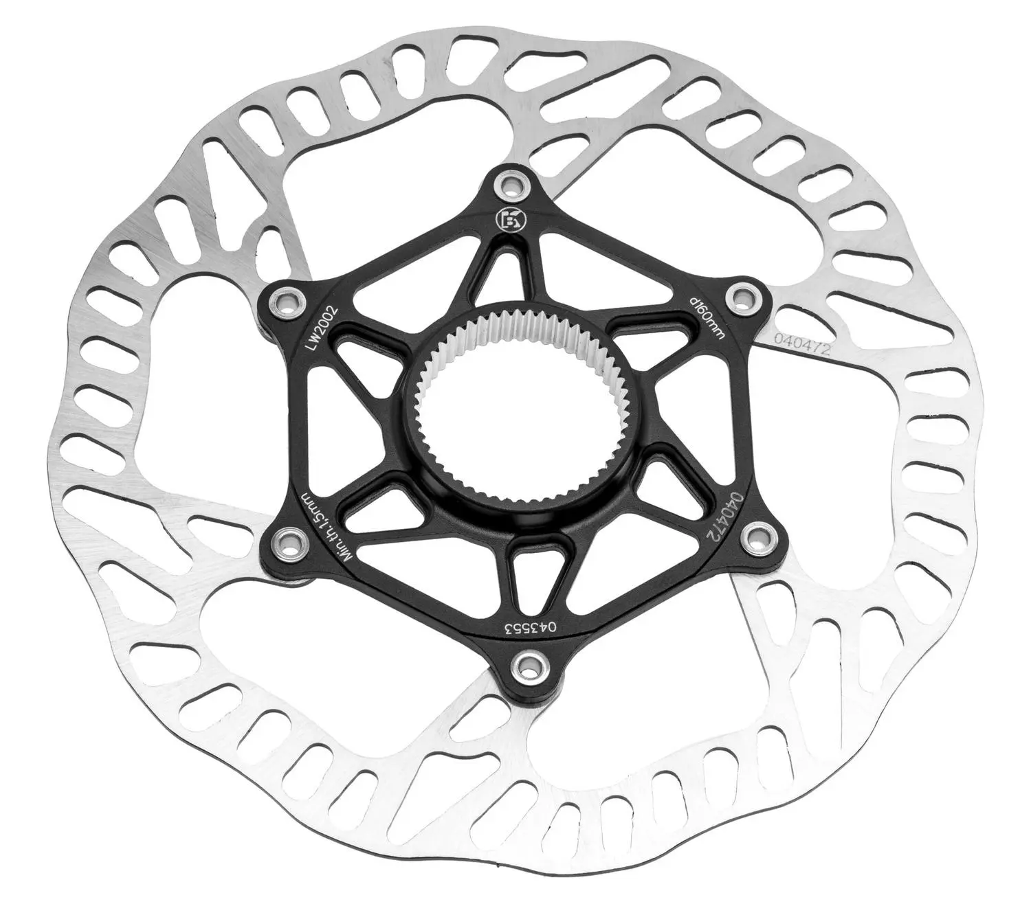 BRAKING Brzdový kotouč (průměr 160 mm, tloušťka 1,9 mm, Centerlock) (Lightwave) C010-0017