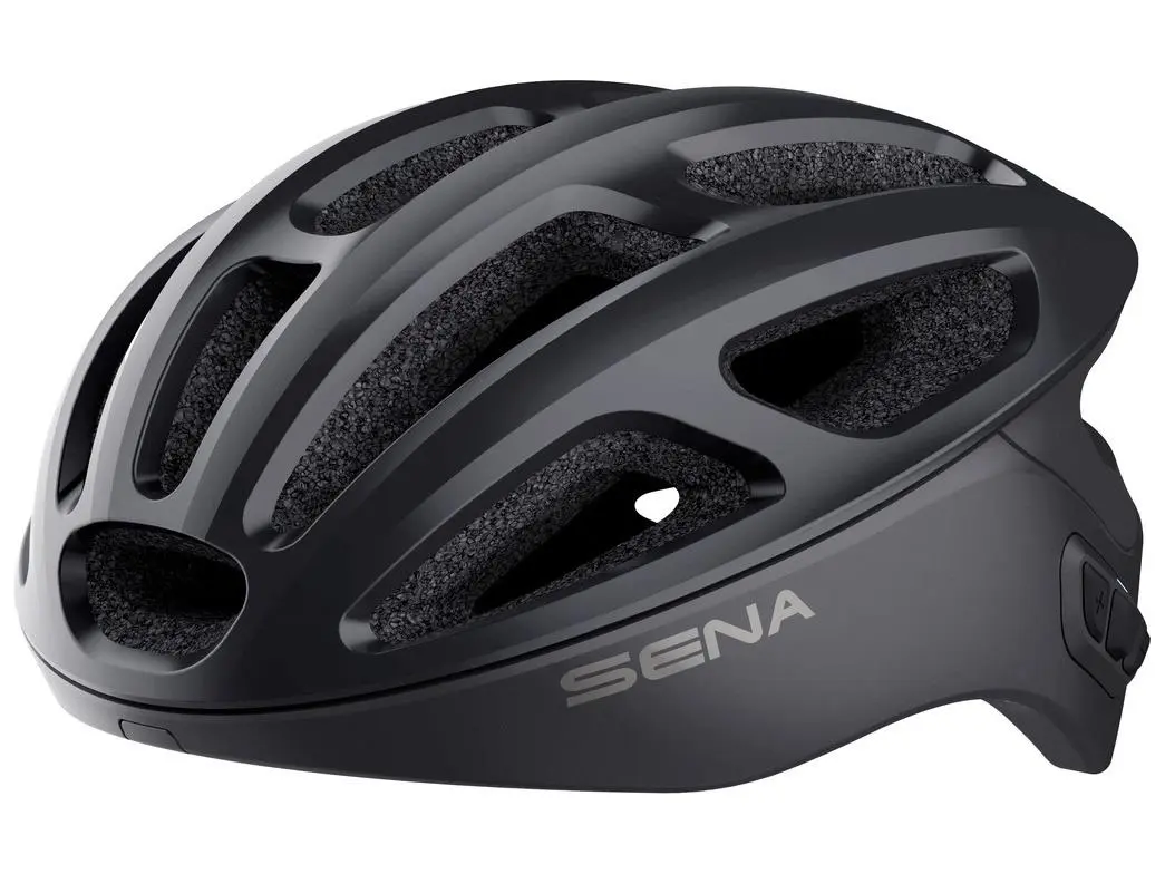 Cyklo přilba s headsetem R1 (černá, vel. S)