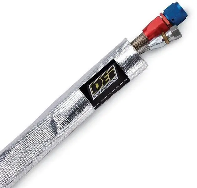 Tepelná ochranná hadic DEI Heat Sheath™ Aluminized 2 cm × 1 m