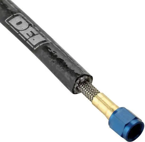 Tepelná ochranná hadic DEI Fire Sleeve 19 mm × 1 m – černá