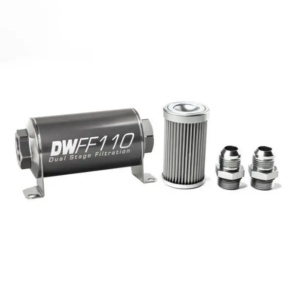 Filtr paliva DeatschWerks 10 mikronů AN10 110 mm - DW-8-03-110-010K-10