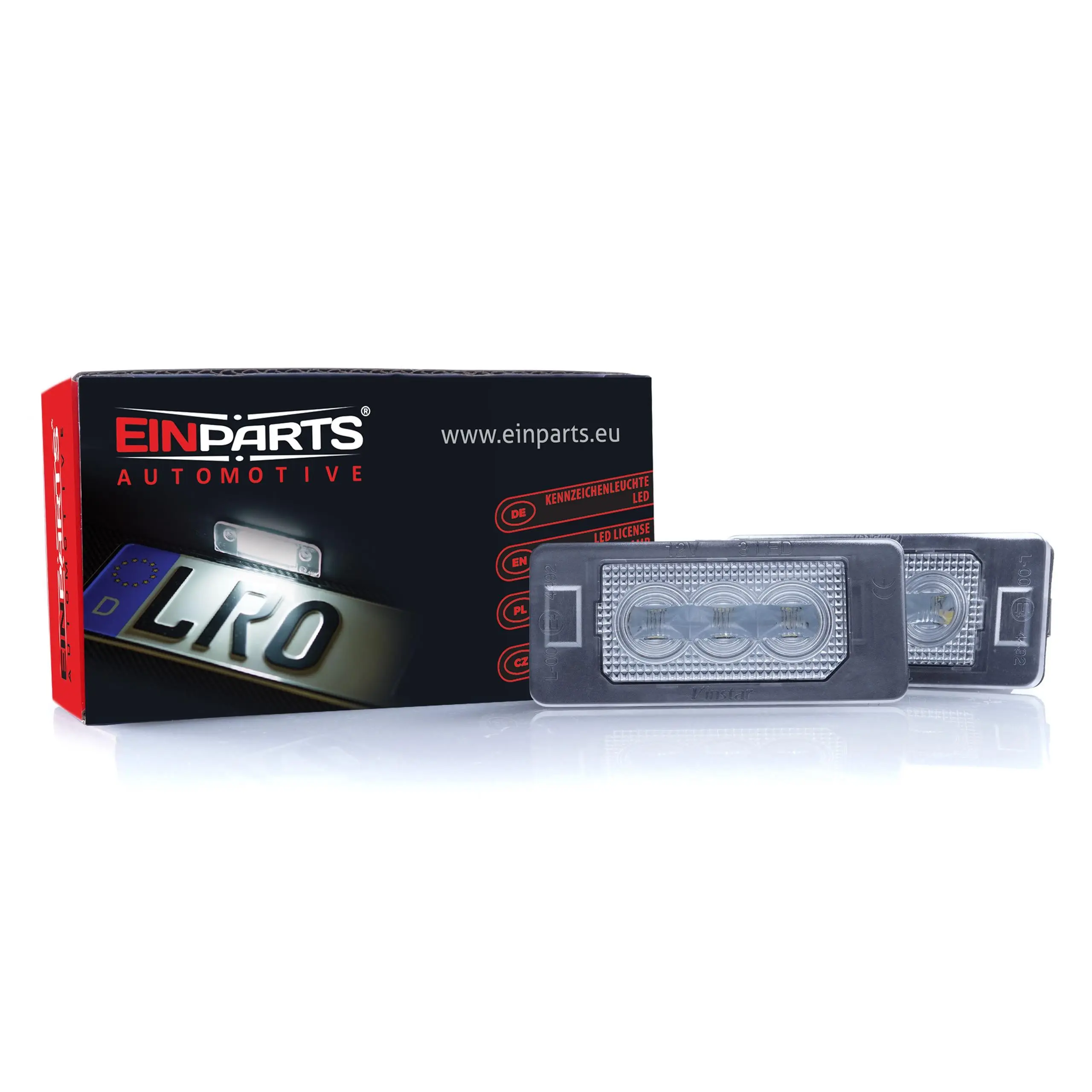 EINPARTS LED osvětlení SPZ - EP101OE
