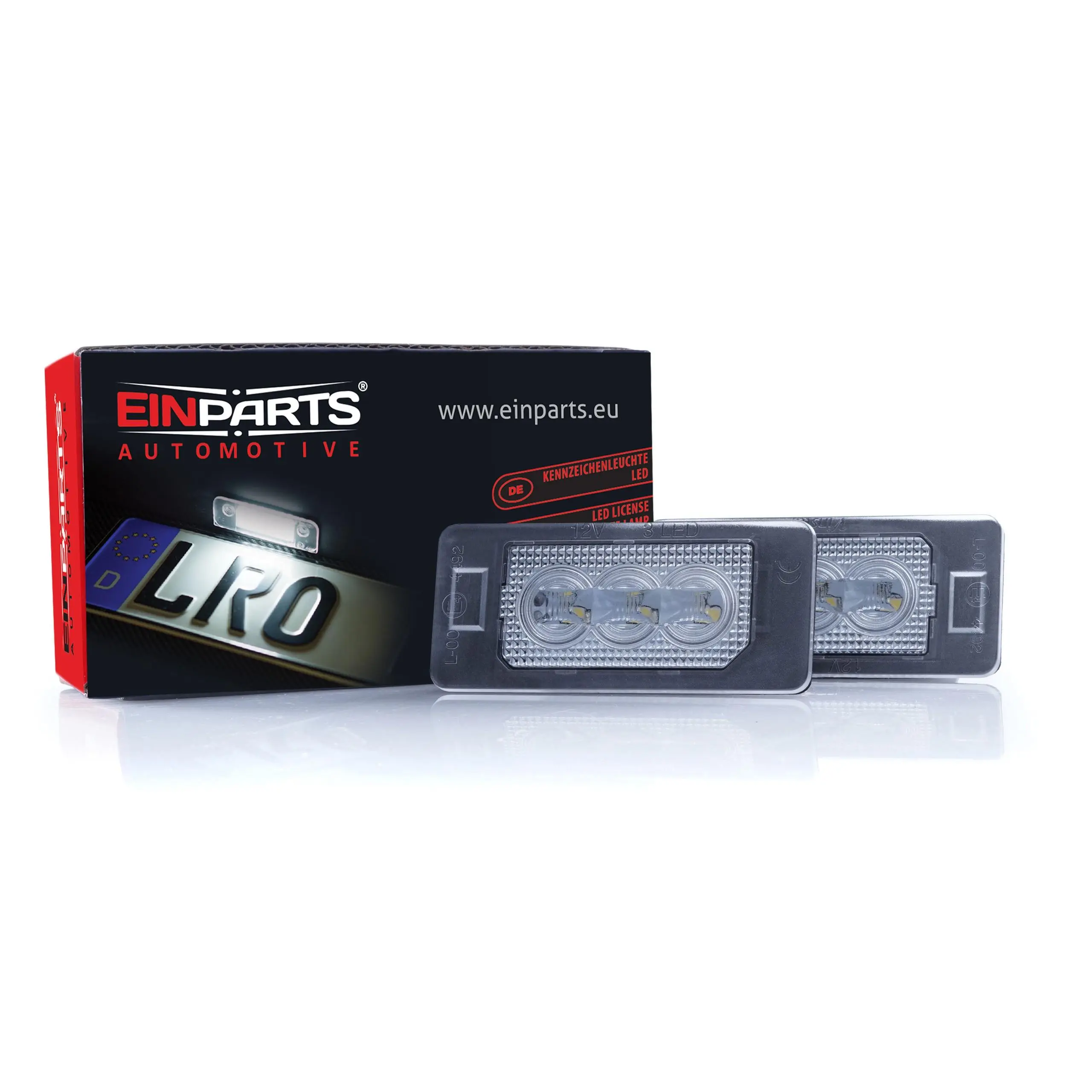 EINPARTS LED osvětlení SPZ - EP102OE