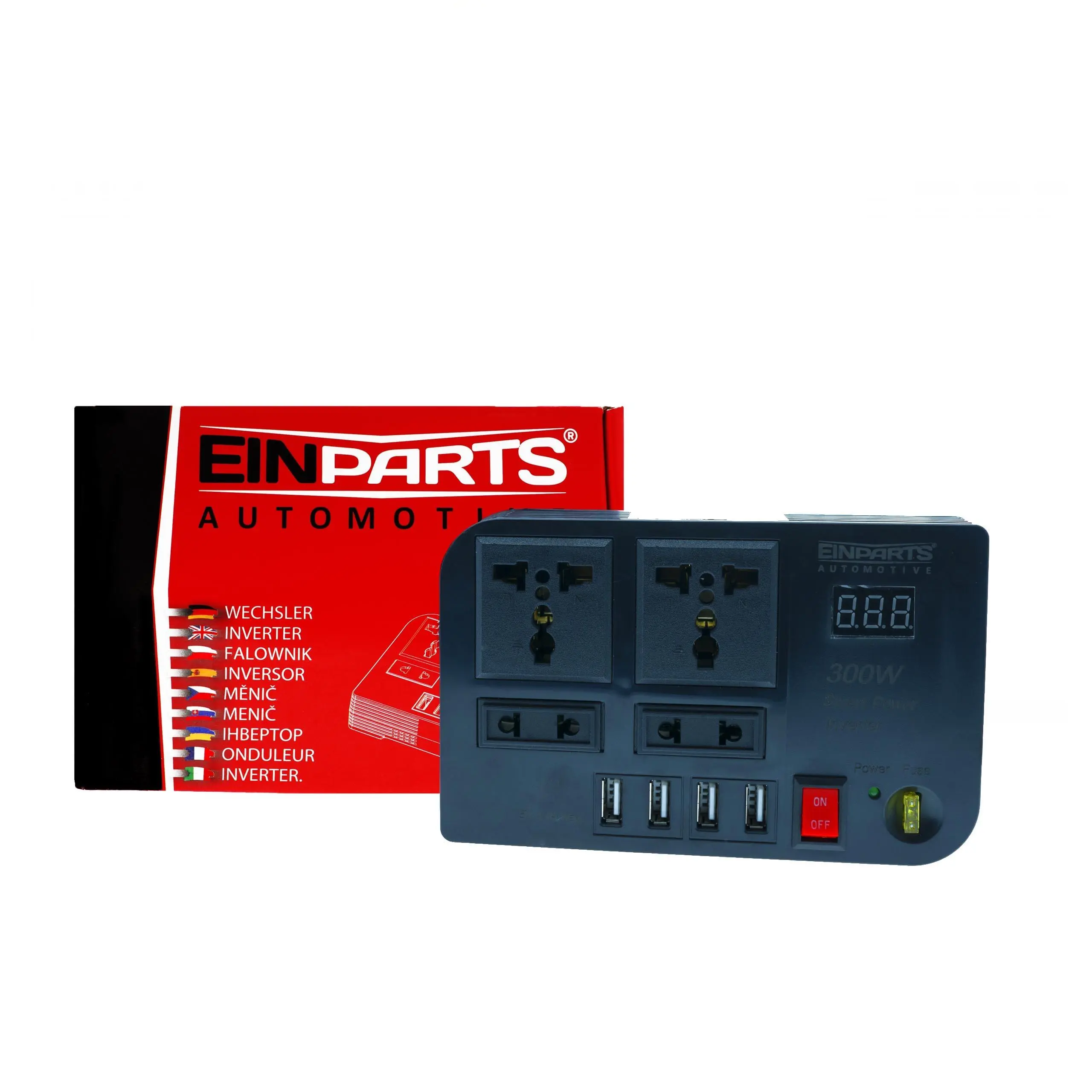 EPACC114 Měnič napětí 24 V na 230 V, 200 W