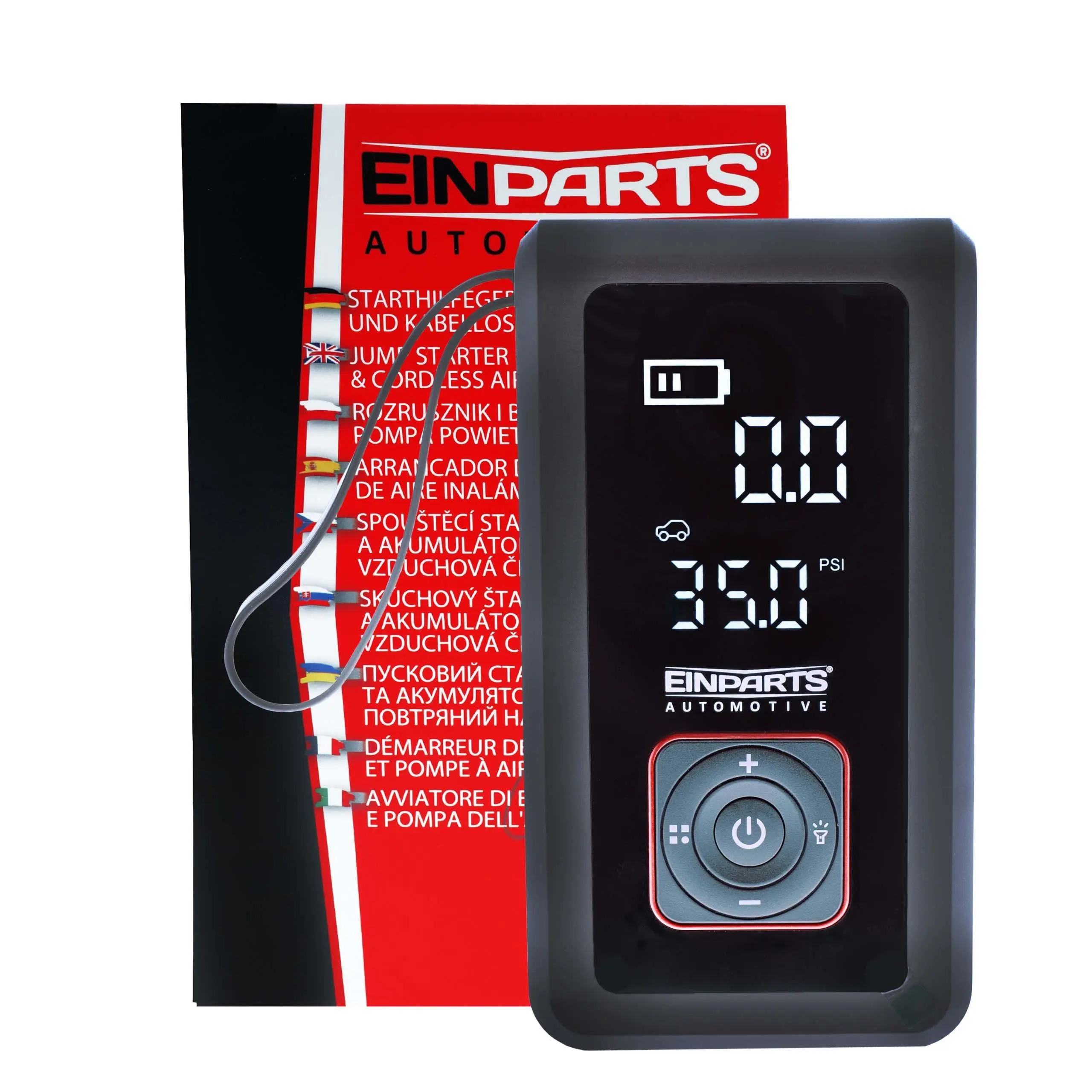 EPAP11 Kompresor s funkcí startéru a powerbanky 3v1