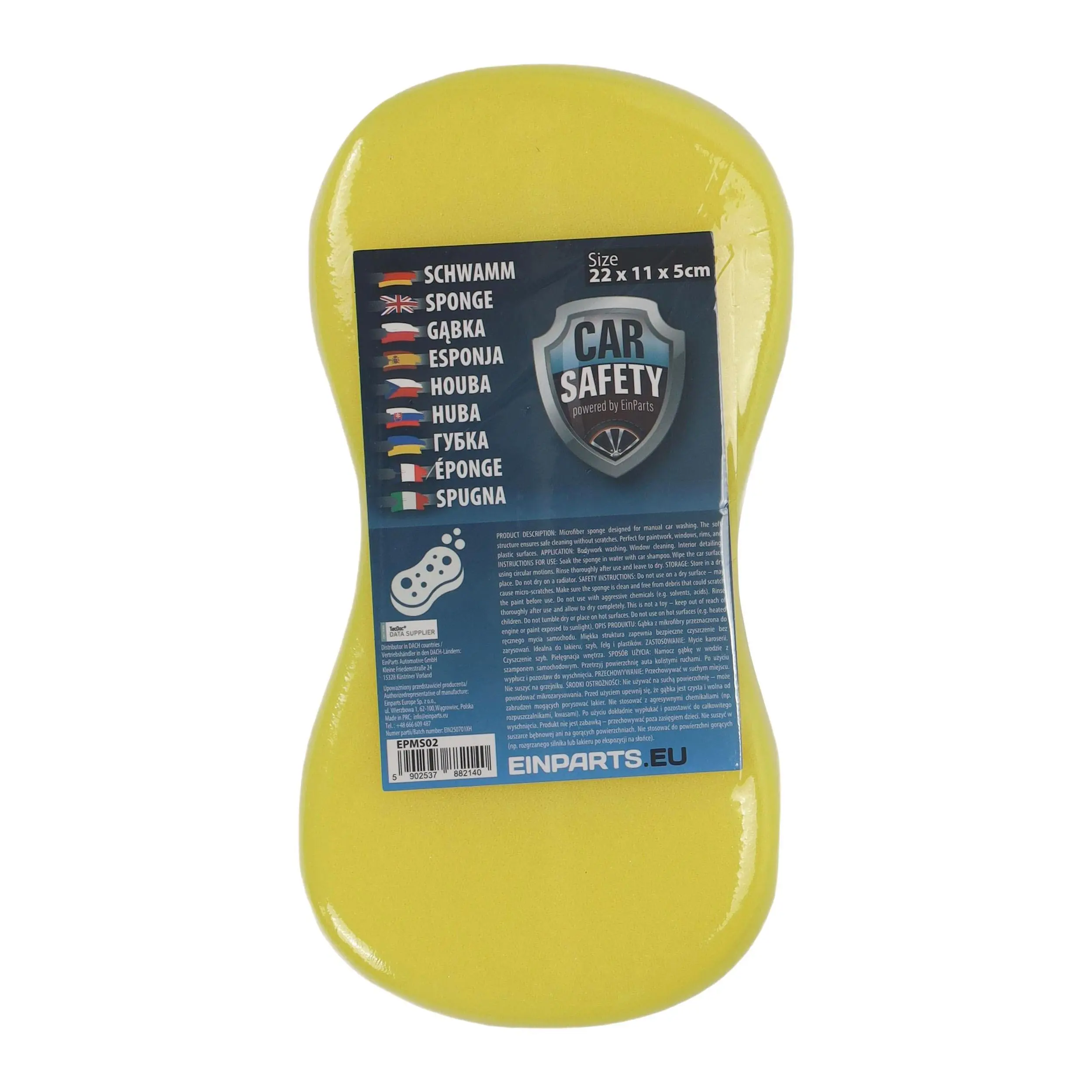 EINPARTS Houbu na mytí auta 22×11×5 cm Einparts EPMS02