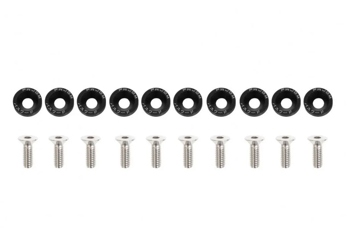 Dekorativní šrouby M6x1.0 15mm JDM černé