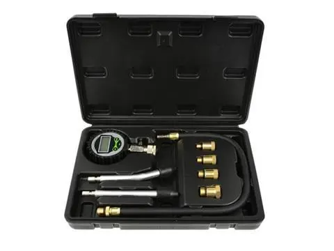 Tlakový tester komprese pro benzinové motory LCD