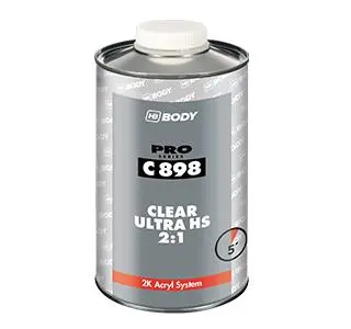 HB BODY C898 čirý ultra HS 2:1 akrylátový lak transparentní 5 l HB_0337