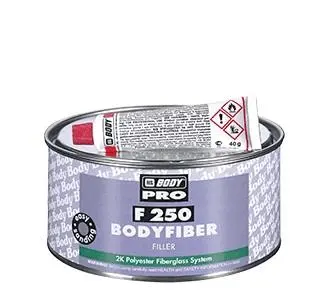 HB BODY tmel se skelným vláknem - fiber F250 zelený 380g