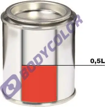 Autolak v plechovce BASECOAT (BC) - METALÍZA 0,5L