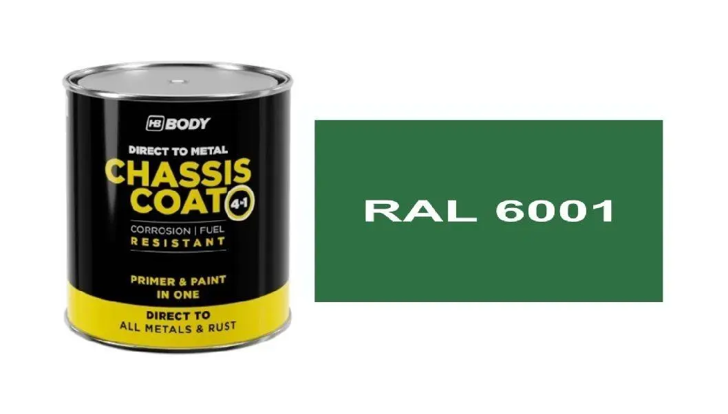 HB BODY 410 chassis coat RAL 6001 750ml