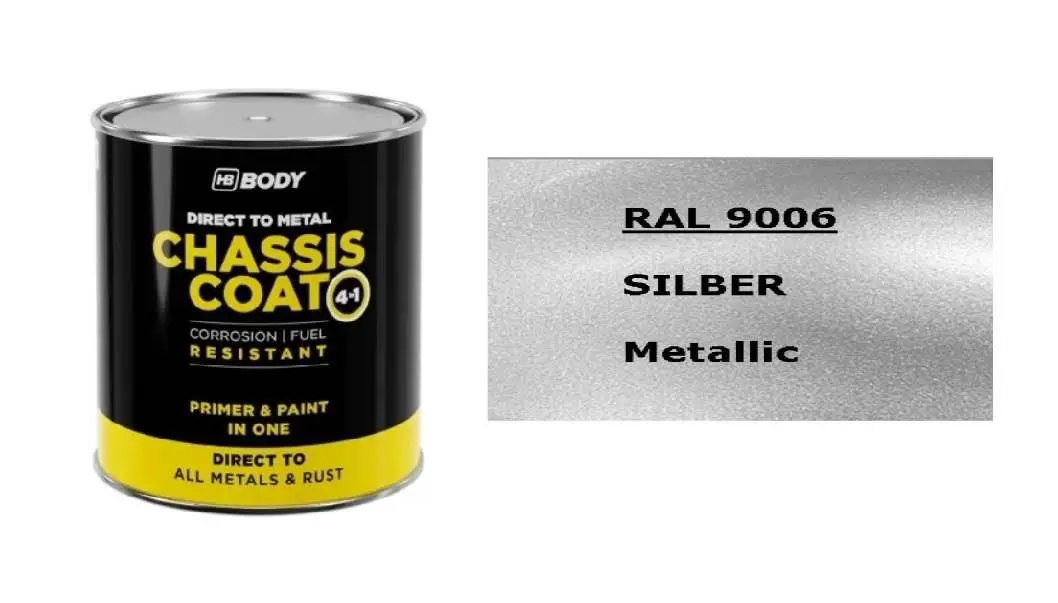 HB BODY 410 chassis coat RAL 9006 750ml