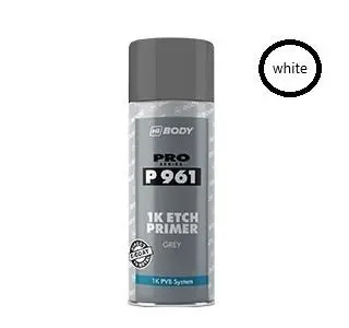 HB BODY P961 odrezávač a reaktívní základ v jednom bílý sprej 400 ml HB_8009