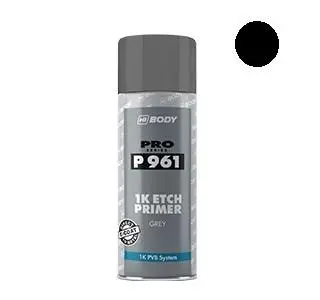 HB BODY P961 odrezávací základ – odhrdzovač a reaktívní základ v jednom, černý sprej 400 ml HB_8010