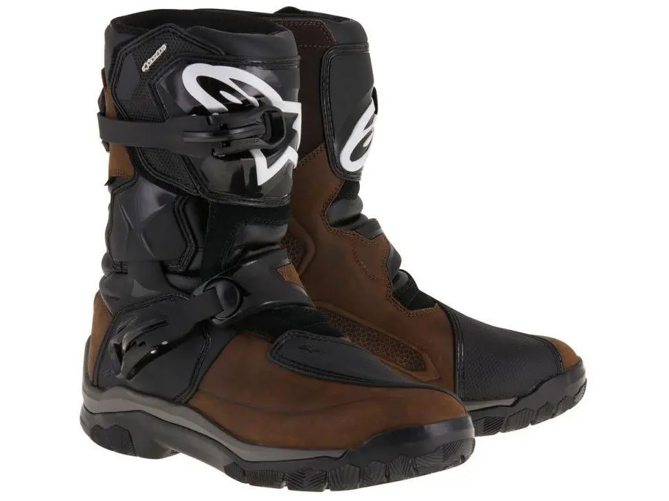 Alpinestars Boty na motorku Belize Oiled Drystar hnědé