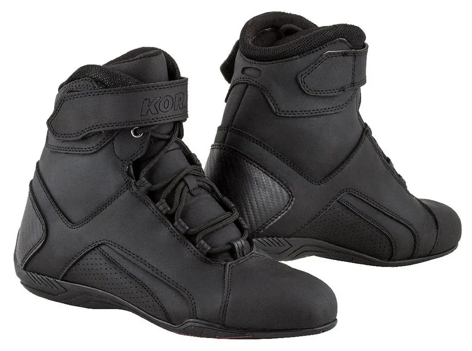 Kore Boty na motorku Velcro 2.0 černé