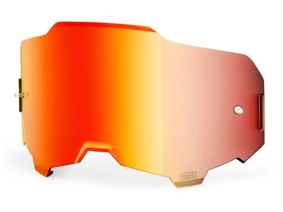 Plexi ARMEGA (červené chrom, Anti-fog)