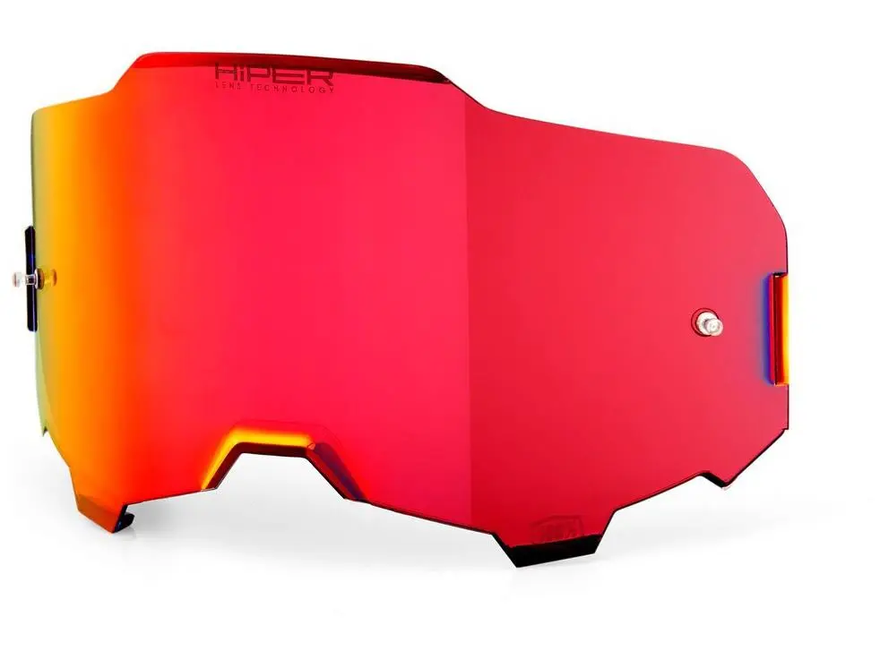 Plexi ARMEGA (HIPER červené chromové, Anti-fog)