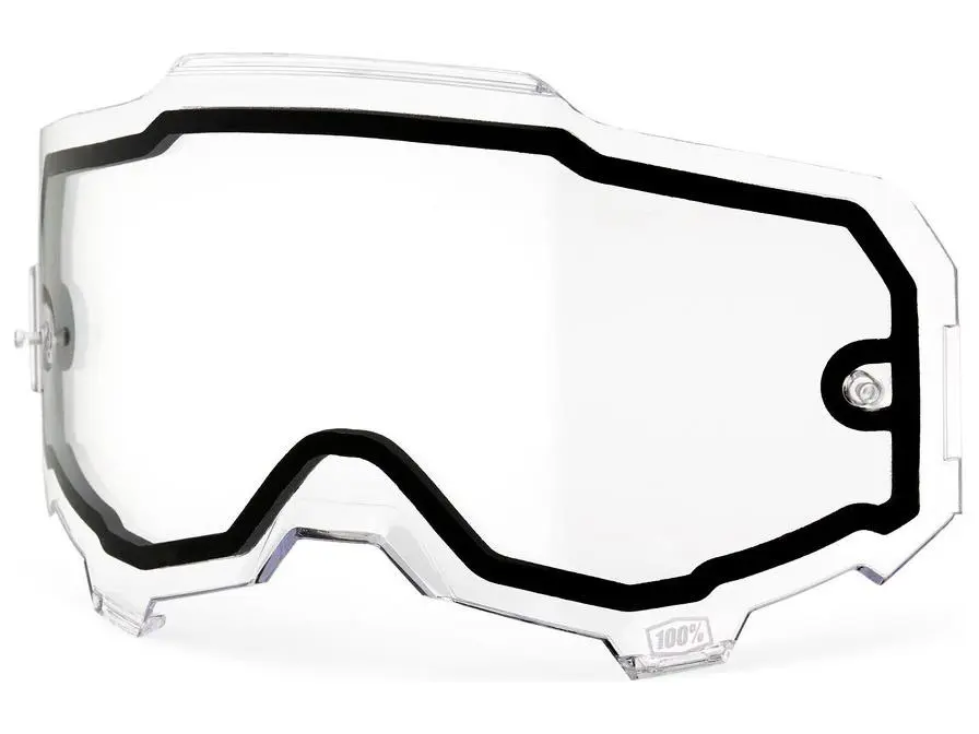 Plexi ARMEGA (čiré DUAL, Anti-fog)