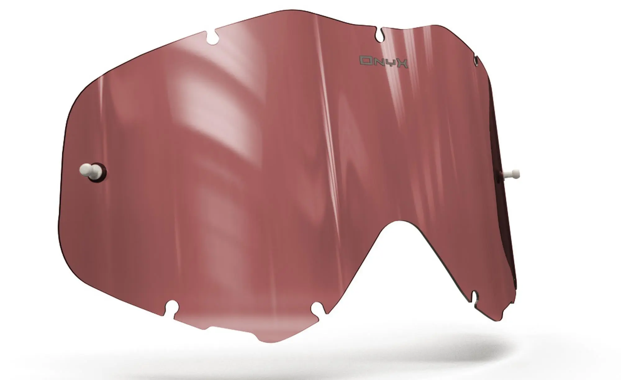 Plexi pro brýle KLUTCH, onyx LENSES (červené s polarizací)