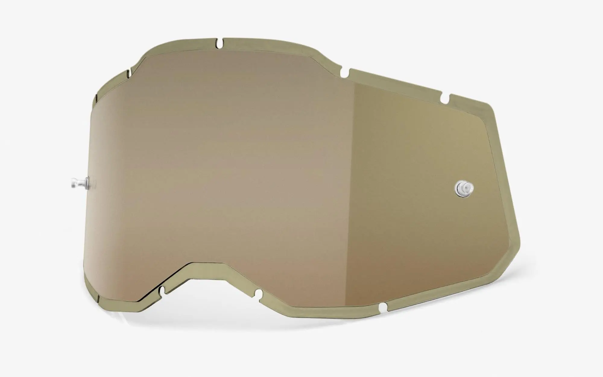 Plexi Injected Racecraft 2/Accuri 2/Ztráta 2 (olivový chrom, Anti-fog)