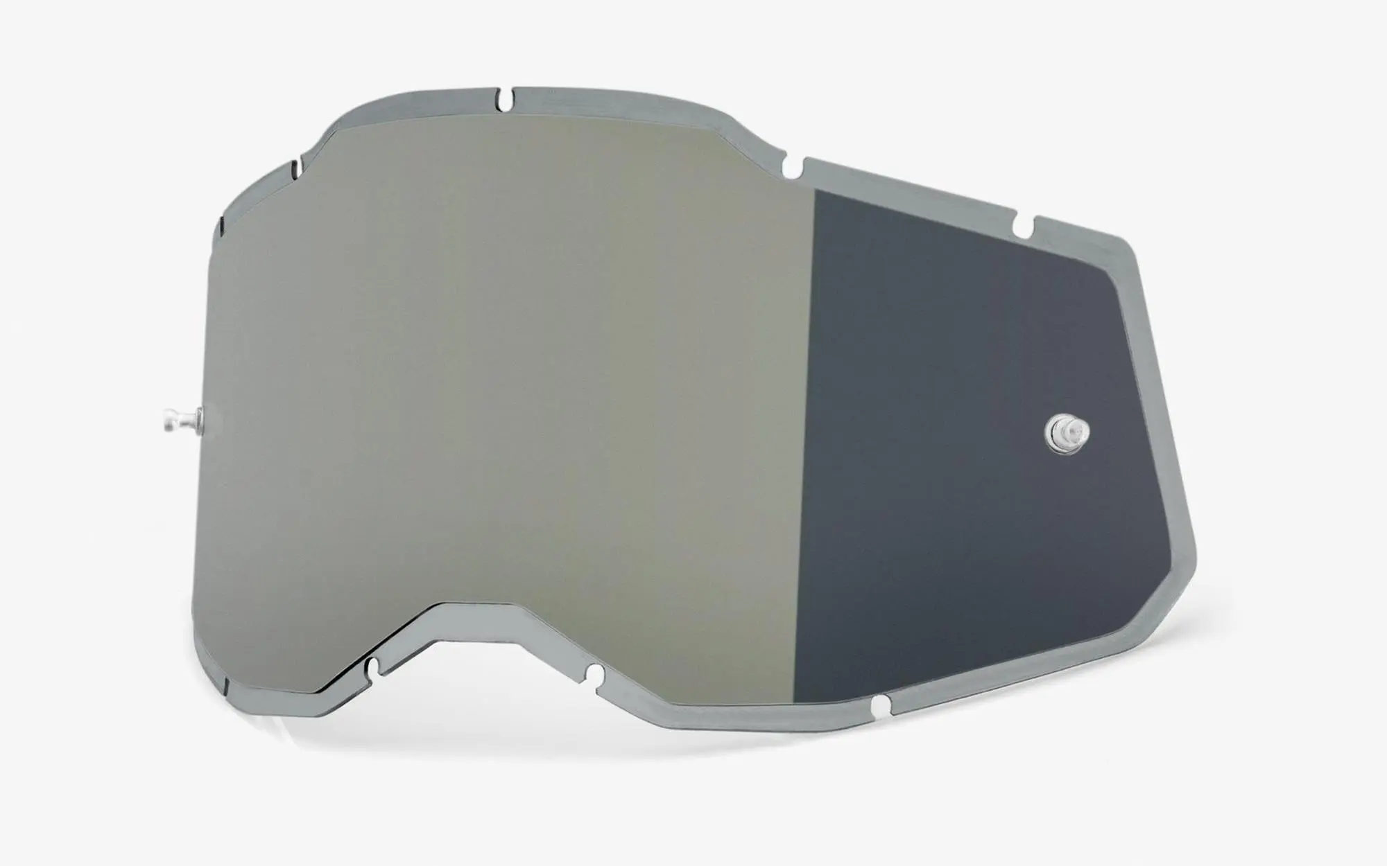 Plexi Injected Racecraft 2/Accuri 2/Ztráta 2 (stříbrné chrom, Anti-fog)