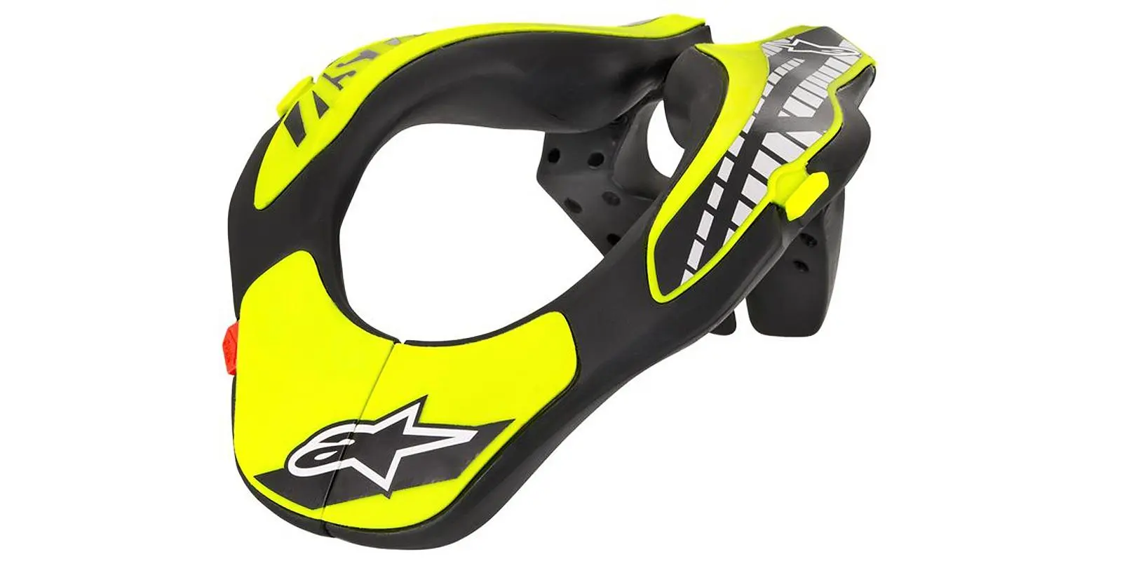 Krčný chránič NECK SUPPORT, dětský (žltý fluo/černý, veľ. UNI)