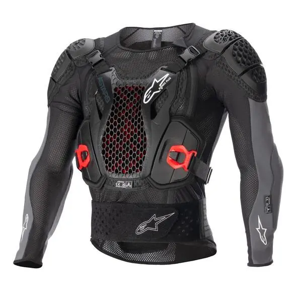 Chránič těla BIONIC PLUS 2 (černá/šedá/červená, vel. XL)