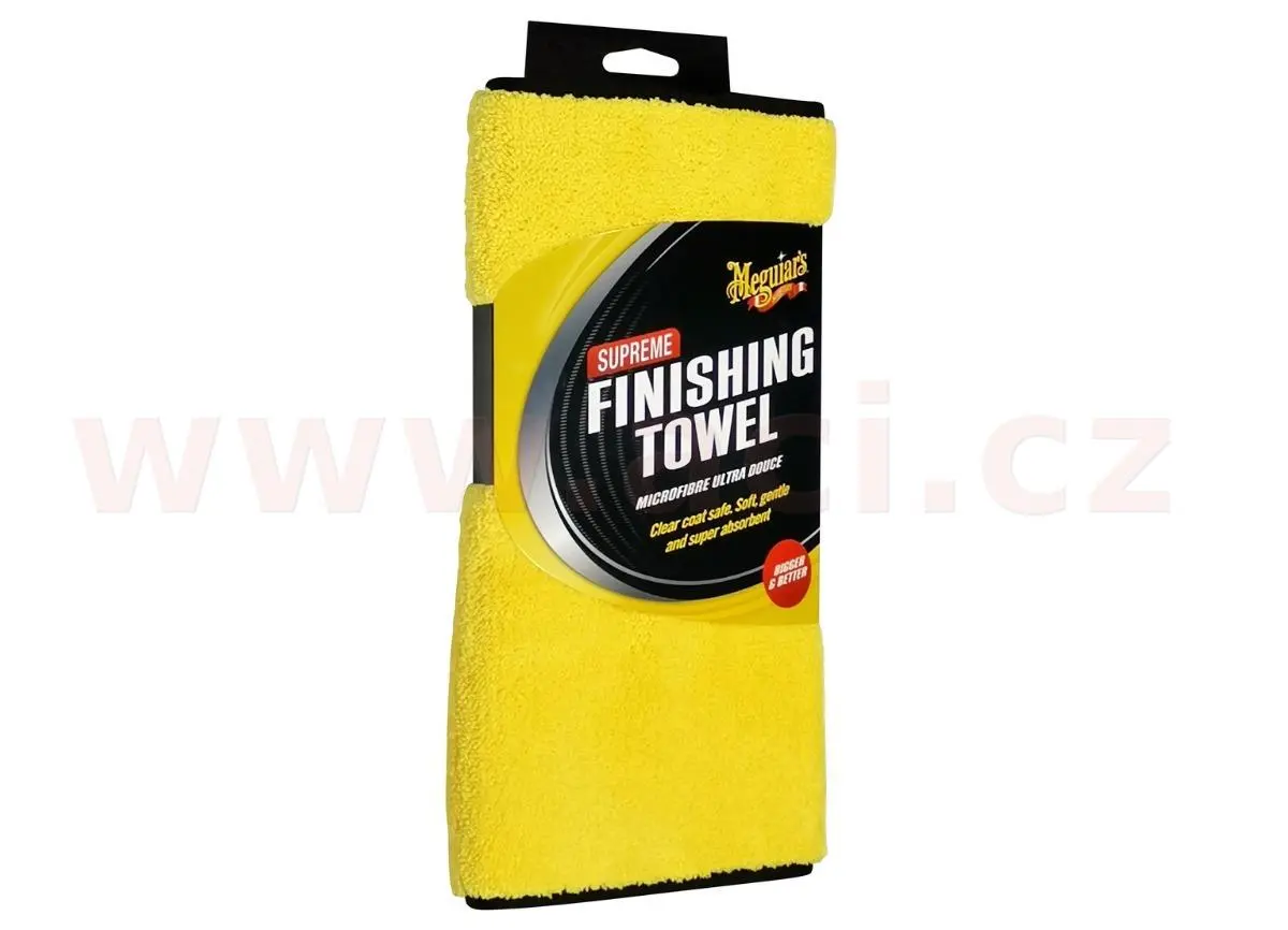 Meguiar's Supreme Finishing Towel - extra hustá mikrovláknová utěrka, 30 cm x 50 cm, 1050 g/m2