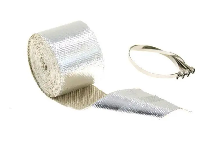Hliníková tepelná fólie pro sání 5 m + zipy