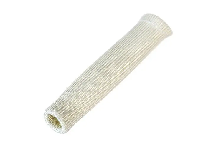 Tepelná ochranná hadic na zapalovací kabely TurboWorks 25 mm × 15 cm – bílá